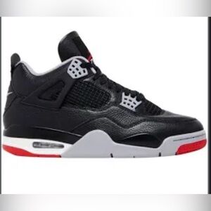 Black and Red Sneakers